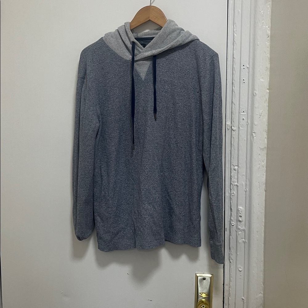 Banana Republic - Light Blue and Gray Hoodie